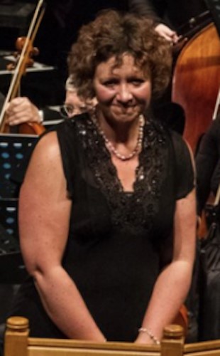Lady conductor